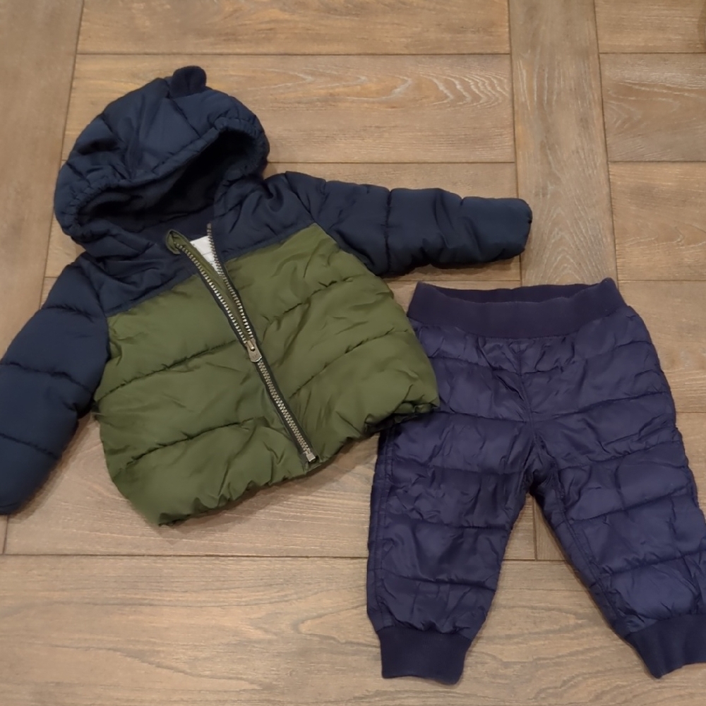 GAP Baby Puffer Jacket And Puffer Pants